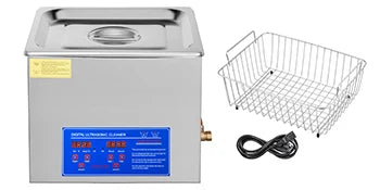 VEVOR Ultrasonic Cleaner Ultrasound Cleaner Portable Ultrasound cleaning Machine Multifunction 1.3L-30L Diswasher Home Appliance