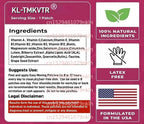 30 Patches Eye Vitamins & Mineral Transdermal Patches Contains Zinc, Copper, Lutein Supports Dry Eye Strain, Vision Health