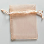 25/50/100pcs Organza Gift Bag Multicolor Drawstring Pouches For Candy Jewelry Bag Packing Wedding Gift Bags Organza Bag