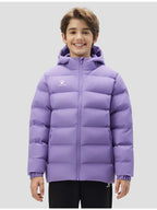 Kelme Children's Warm Cotton Jacket Winter Football Training Cotton Jacket Student Sports Down Jacket Coat