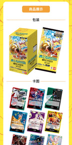 Original One Piece King Simplified Chinese PRBC01/02 EB3/OPC01/03/08/09/14/11/12/13 Supplementary Pack Battle Card Cartoon Toys