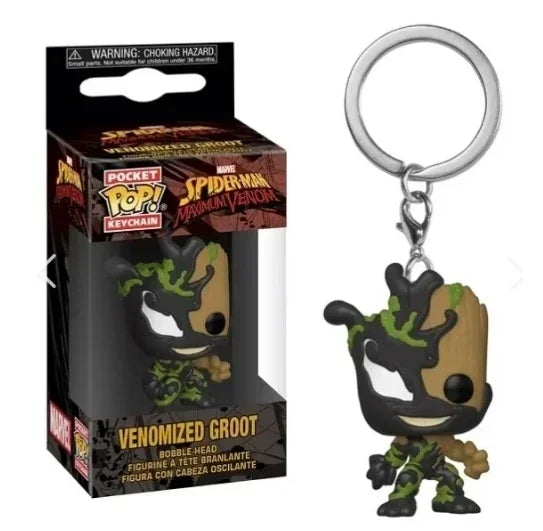 2026 Funko Keychains Ranger Red Blue Pink Minion Kevin Otto Stuart Spider Spot Vash Ahsoka Inuyasha Homer Sam Sally Figure Toys