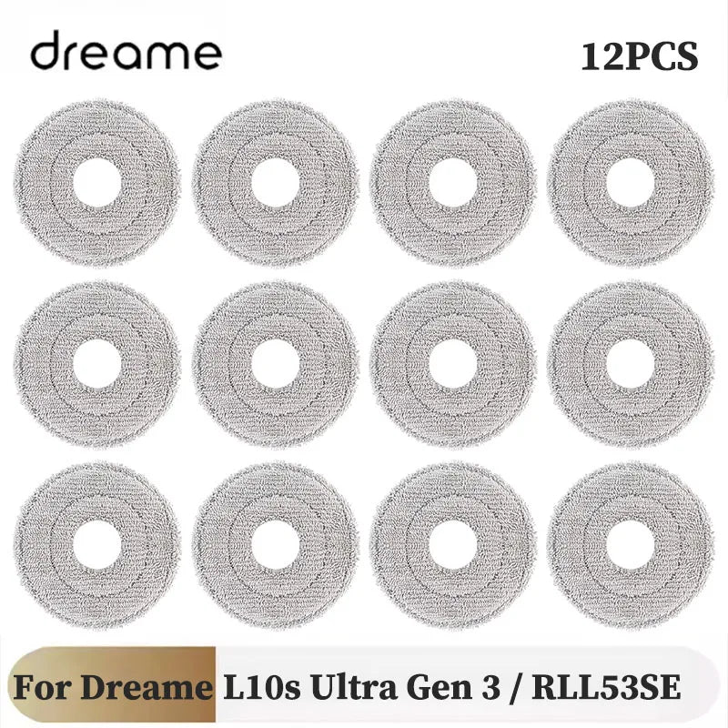 For Dreame L10s Ultra Gen 3 Gen3 / RLL53SE Replacement Parts Accessories Main Side Brush Filter Mop Pad Dust Bag