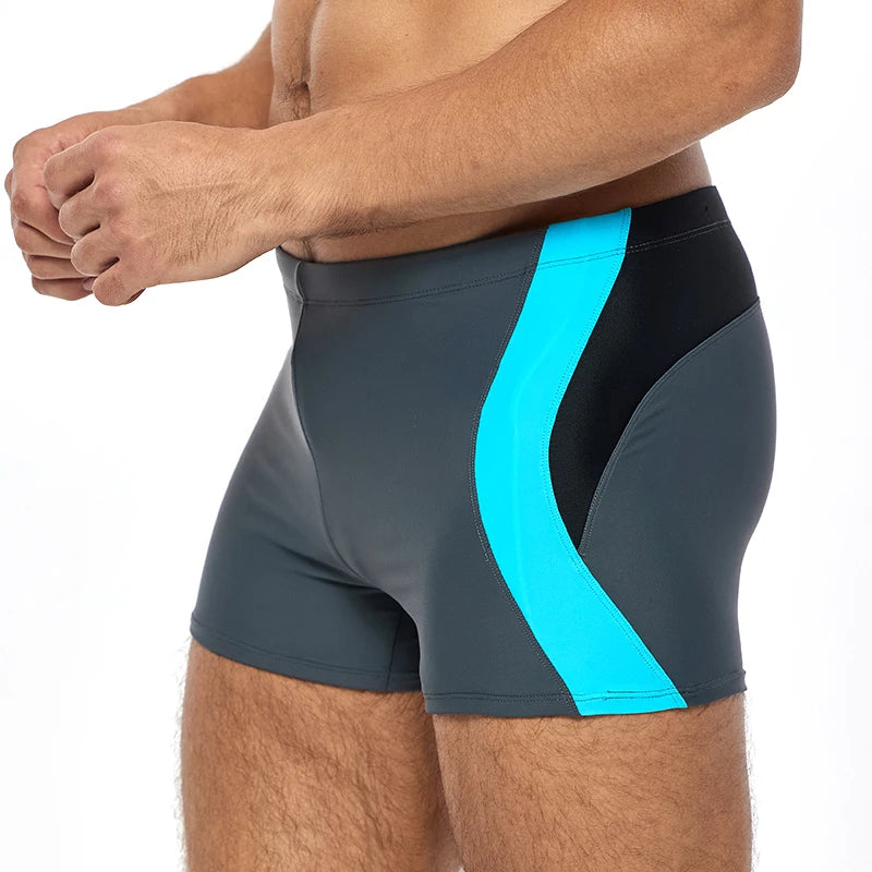 ESCATCH Mens Swimwear Maillot De Bain Boy Swim Suits Boxer Shorts Swim Trunks Men Swimsuit Surf Banadores