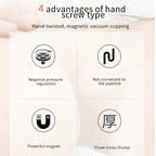 Professional Cupping Medical Chinese Vacuum Body Massager Stimulation Vacuum Cupping Nipple Sucker Inverted Suction Enlarger Cup