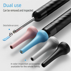 Wireless Ear Wax Removal with Camera Rechargeable Ear Cleaner 1080P Check Camera with Ear Spoon Set Canal Clean