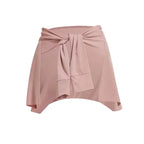 Gym Skirt Wrap Covering Buttocks Workout Fitness Wear Dance Ballet Skirts for Women Sport Yoga Dress Short Thigh Cover Skirt