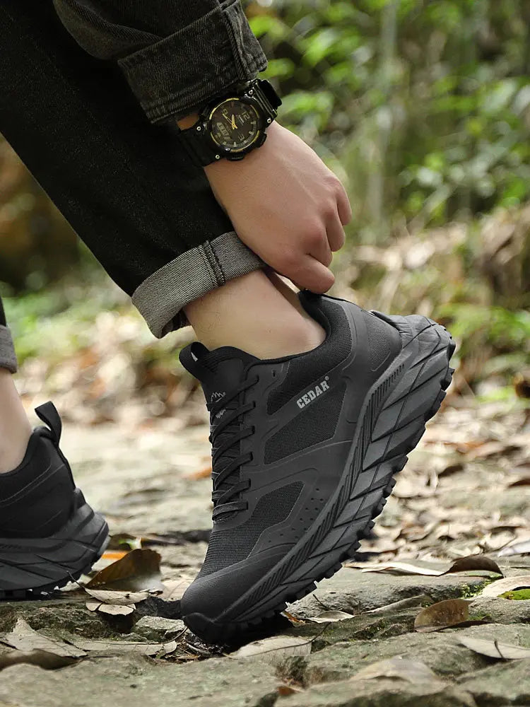 RAN Hiking Shoes Men waterproof Anti slip trekking Climbing Mountaineering Women Lightweight Outdoor sneakers ankle travel Shoes