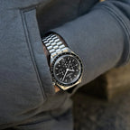New PAGANI DESIGN Moon Men Watch Retro Luxury Quartz Watches For Men Stainless steel Sport waterproof Chronograph Man+With BOX