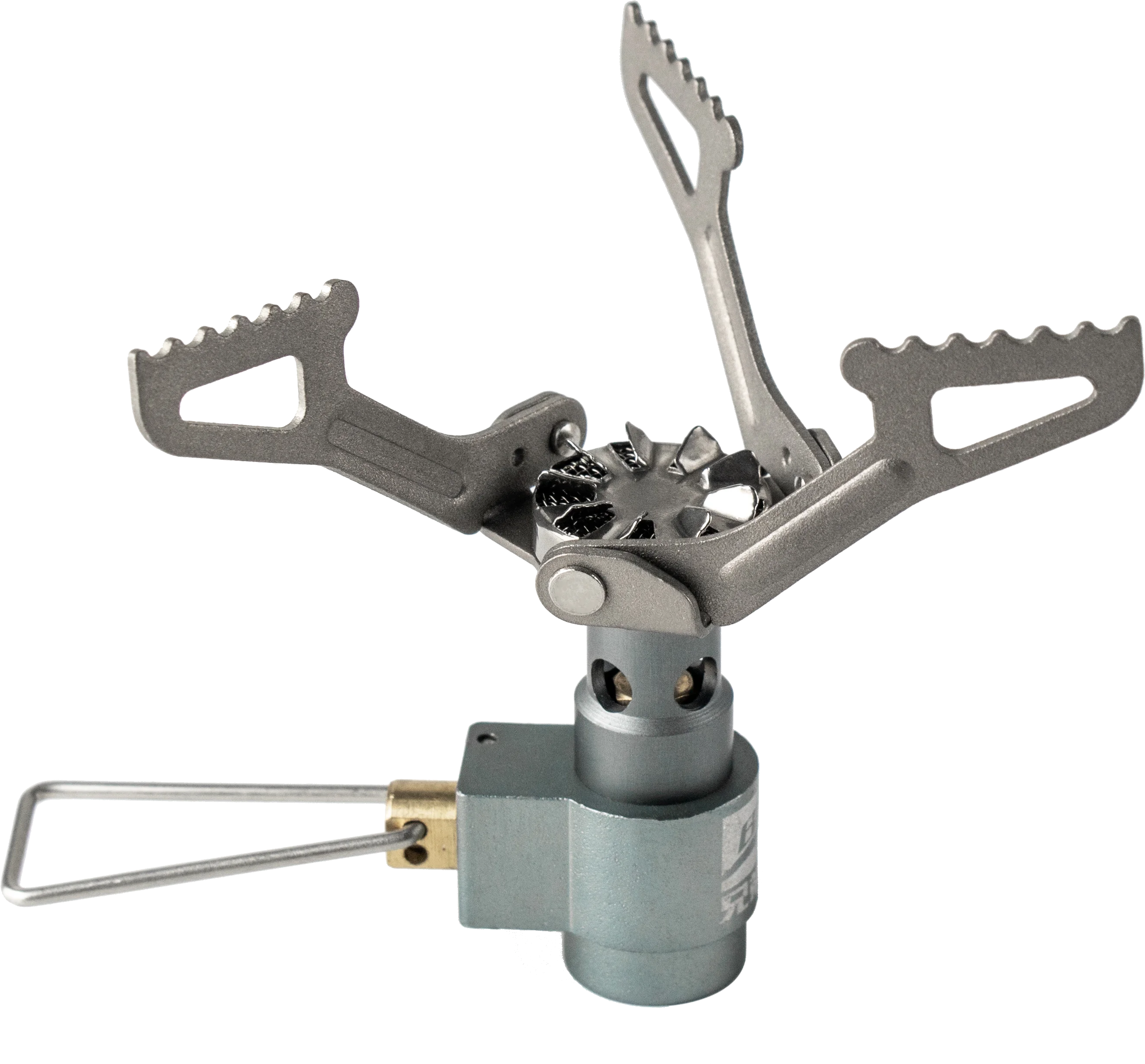 BRS-3000T Titanium Mini Camping Gas Burners 25g One-Piece Pocket Stove Outdooor Hiking Folding Cooking Furnace Portable ﻿ Main image