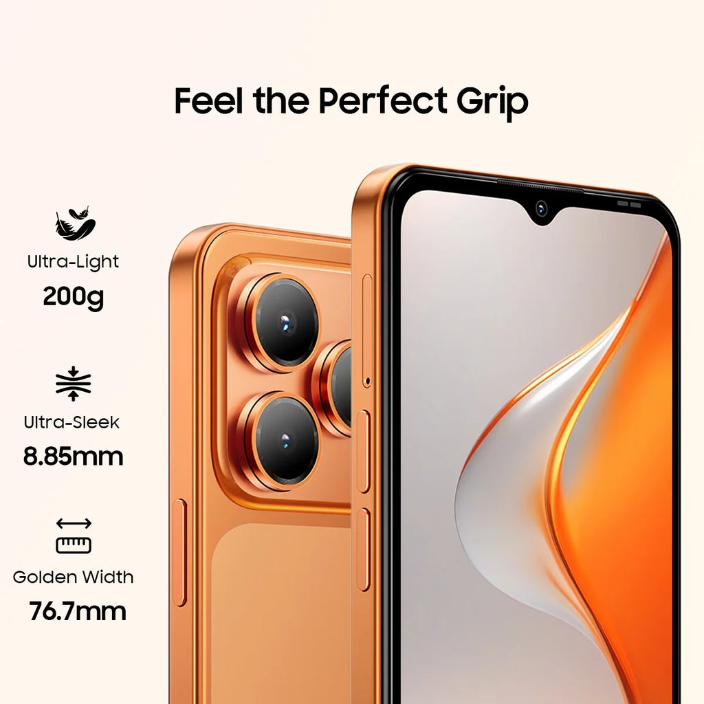 Blackview WAVE 7C Smartphone 6.56'' HD+IPS 5000mAh Battery 16GB(4+12)+64GB Unisoc Cell Phone 32MP+13MP 4G Android 16 Dual SIM