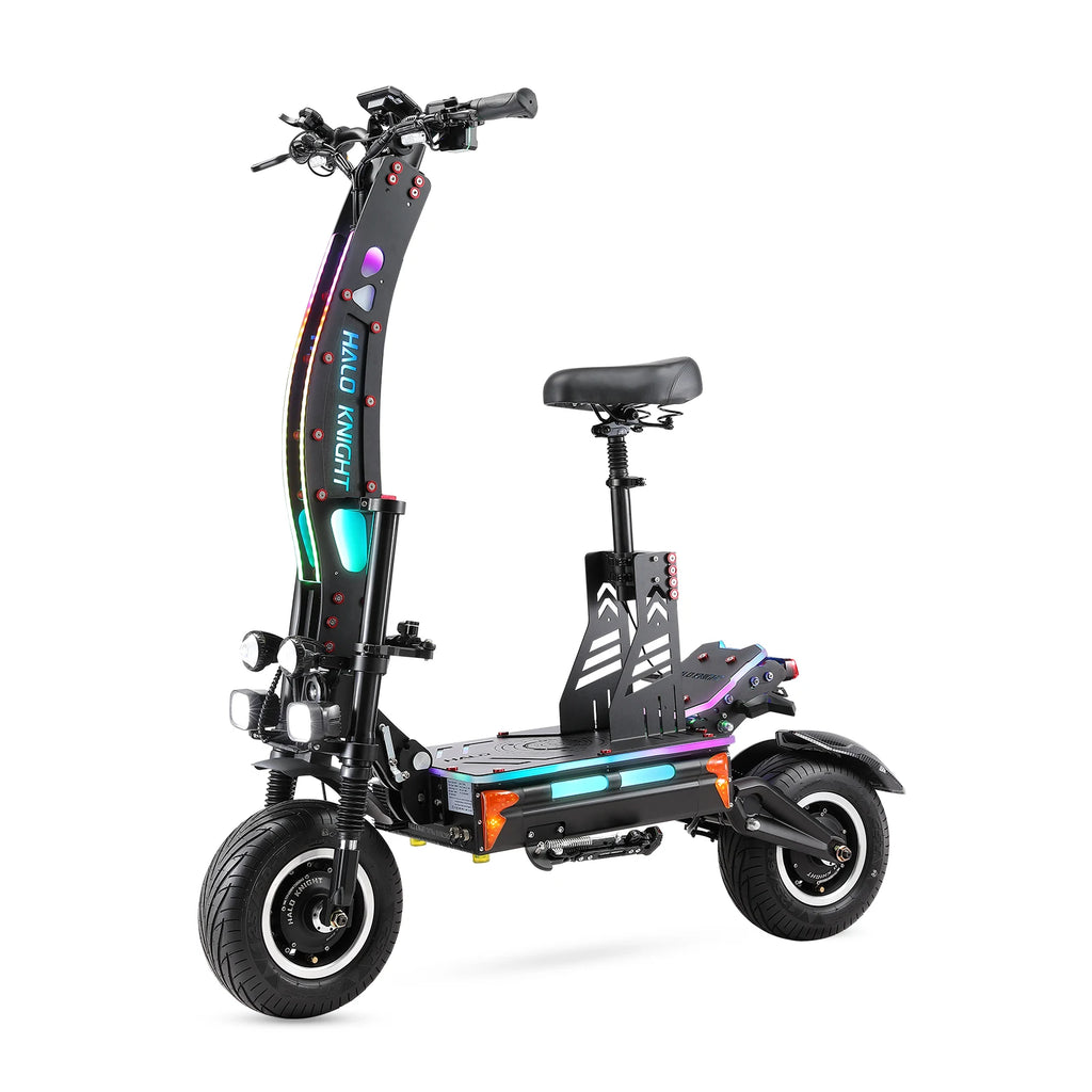HALO KNIGHT T107Max 72V 8000W Adult Electric Scooter Fast 120km/h Electrical Scooter Powerful Dual Motors Escooter Top E-scooter
