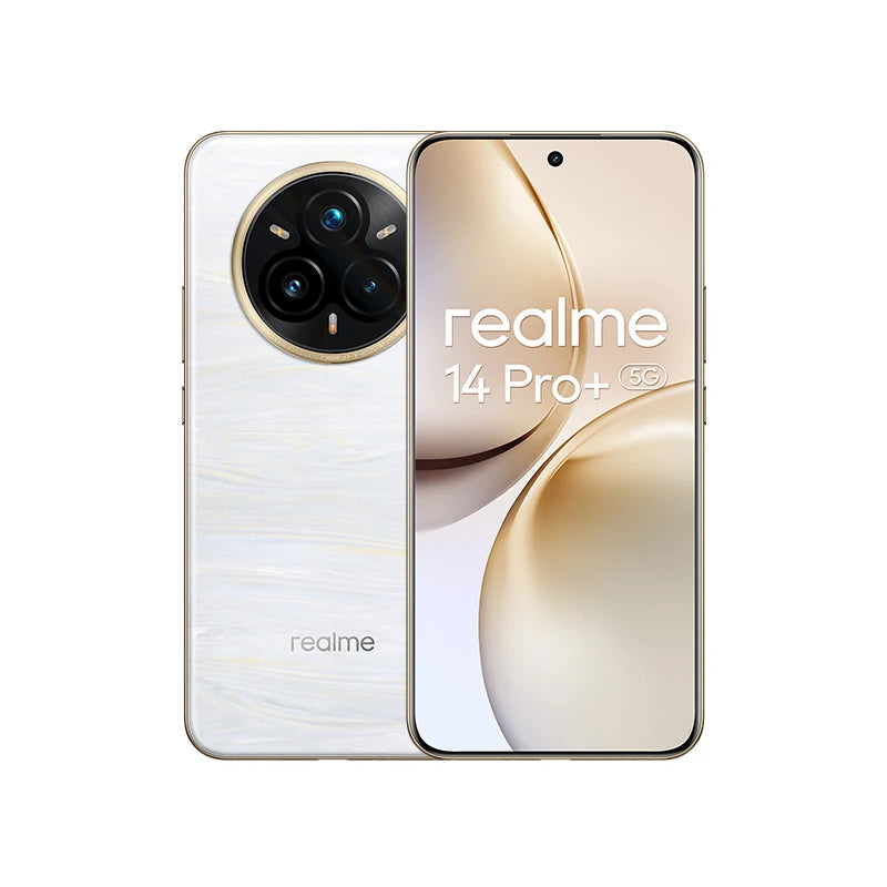Global Version realme 14 Pro Plus 5G Smartphone Sony 3X Periscope OIS Camera Snapdragon7s Gen 3 80W SUPERVOOC Charge IP69