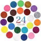 Acrylic Nail Kit with UV Light, Professional Nail Kit Acrylic Set for beginners with Everything 3PC Powder 24PC Glitter Fake Tip