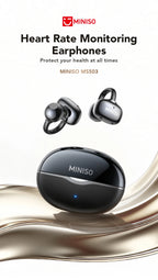 MINISO MS503 Wireless Bluetooth Earbuds AI Translation Earphones Outdoor Sports Headphones Clear Sound Headset Soft Comfortable