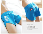 Fashion Loose Men's Underwear 100%Cotton Soft Mid Waist Arrow Pants Breathable Underpants Boys Large Size Boxer Shorts Sleepwear