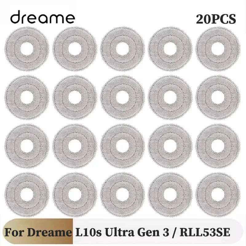 For Dreame L10s Ultra Gen 3 Gen3 / RLL53SE Replacement Parts Accessories Main Side Brush Filter Mop Pad Dust Bag
