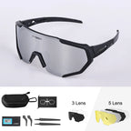 X-TIGER Cycling Glasses Polarized Glasses Bike Eyewear Sports Men's Photochromic Sunglasses MTB Road Bicycle Goggles 3/5 Lens