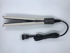 Professional 2 In 1 Hot Air Flat Iron Hair Straightener Dryer With Negative Ions Smooth Frizz-Free Hair Styling Tool