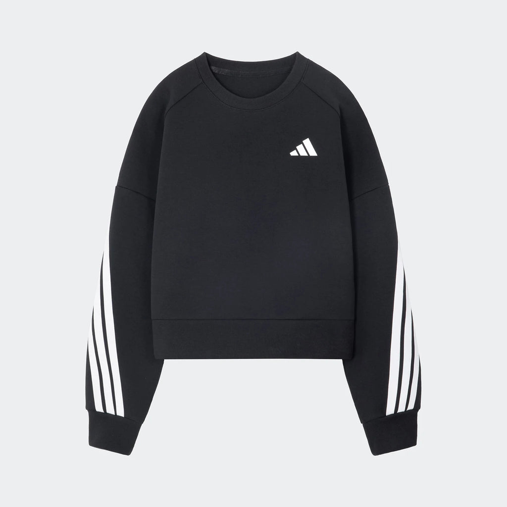 Adidas Authentic Simple Big Kids Loose Long-Sleeve Round Neck Sports Sweatshirt KC1564
