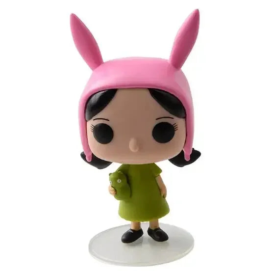 FUNKO Bob's Burgers #78 Louise Cute Vinyl Dolls 74# Bob Kuchi Kopi Luminous Figure Model Toys for Children Birthday Gift