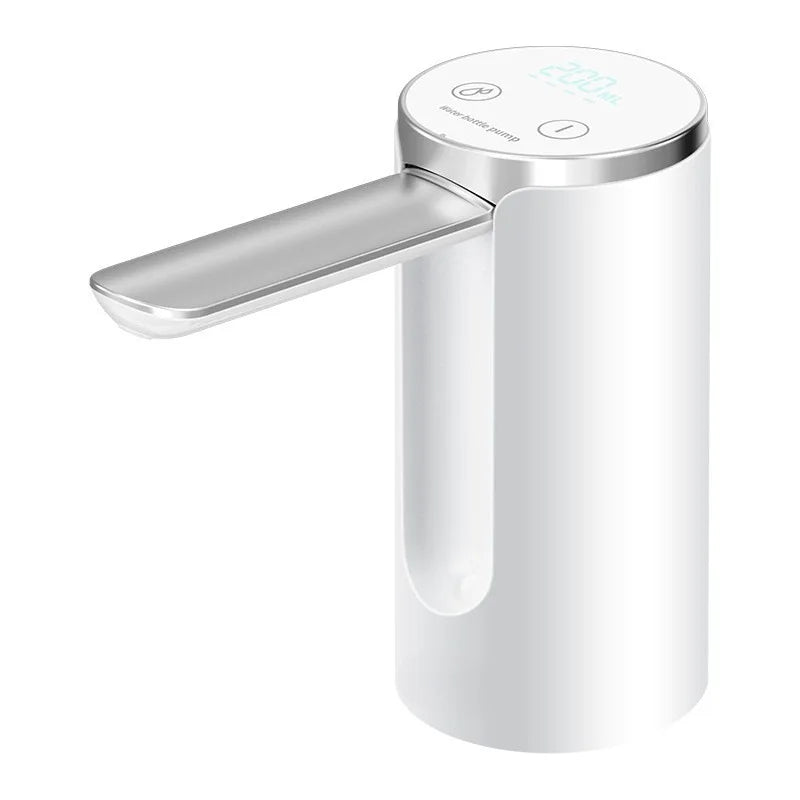 Electric Water Dispenser Foldable Automatic Water Pump Bottle With LED Display USB Charging Household Barreled Water Dispenser