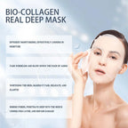 1/3/5/10pcs Bio-Collagen Real Deep Mask Soluble Collagen Sheet Mask Hydrolyzed Collagen Moisturizing Face Mask Skin Care Product