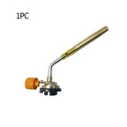 1PC Portable Outdoor Camping BBQ Heat Gun Butane Burner Welding Gas Torch Flame Gun Brazing Flamethrower for Soldering