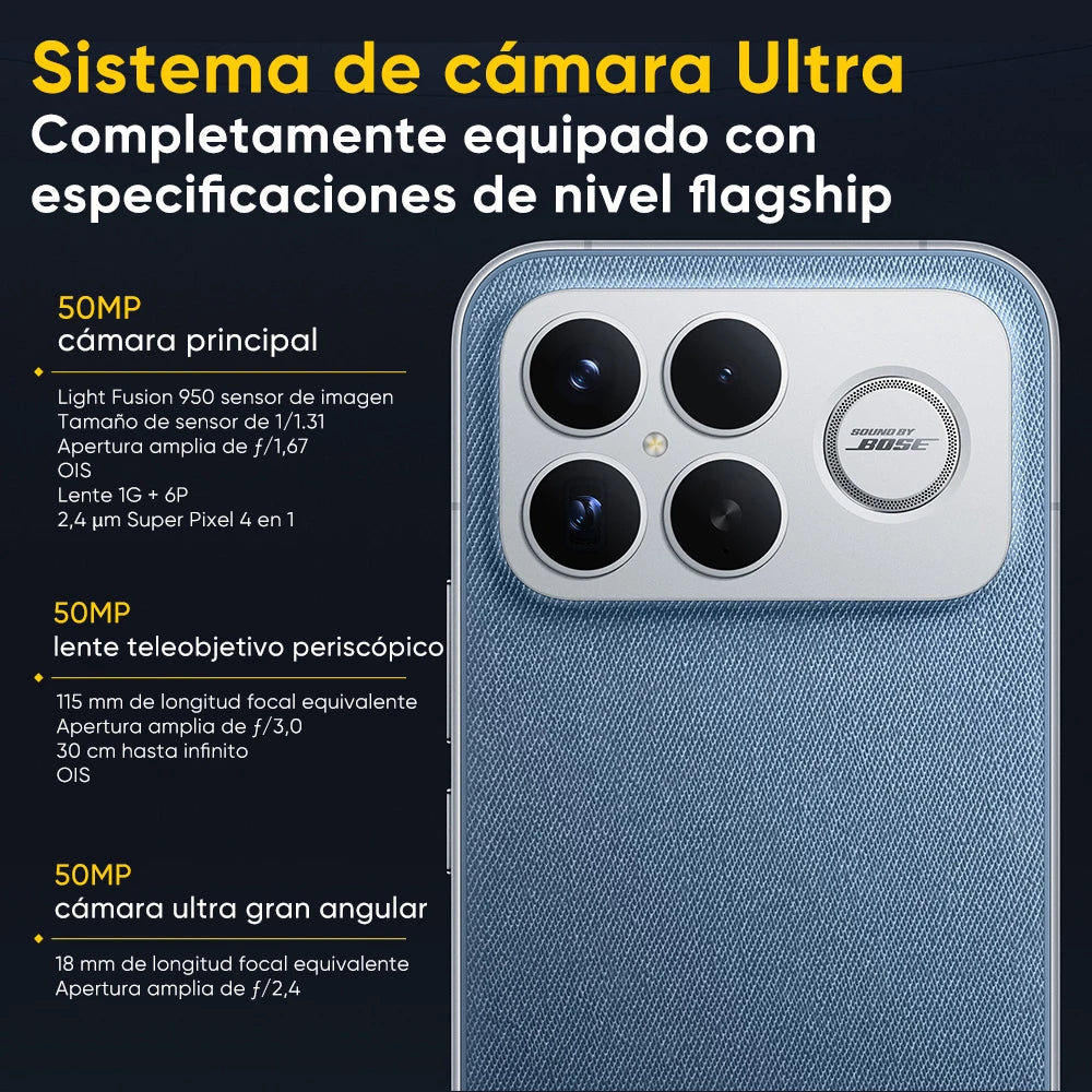 Global Version POCO F8 Ultra 5G Smartphone Snapdragon® 8 Elite Gen 5 6.9" Eye-care AMOLED Display 100W HyperCharge 6500mAh NFC I
