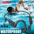 OnePlus Wireless Bone Conduction Headphones Bluetooth  Earphone Sport Swimming Bluetooth Compatible Headphone Hand-free With Mic
