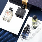 Luxury Brand Perfume Men Cologne 100ml Parfums Homme Gift Box 4Pcs Set Perfumes Masculinos Natural Floral Fruity Scent Spray