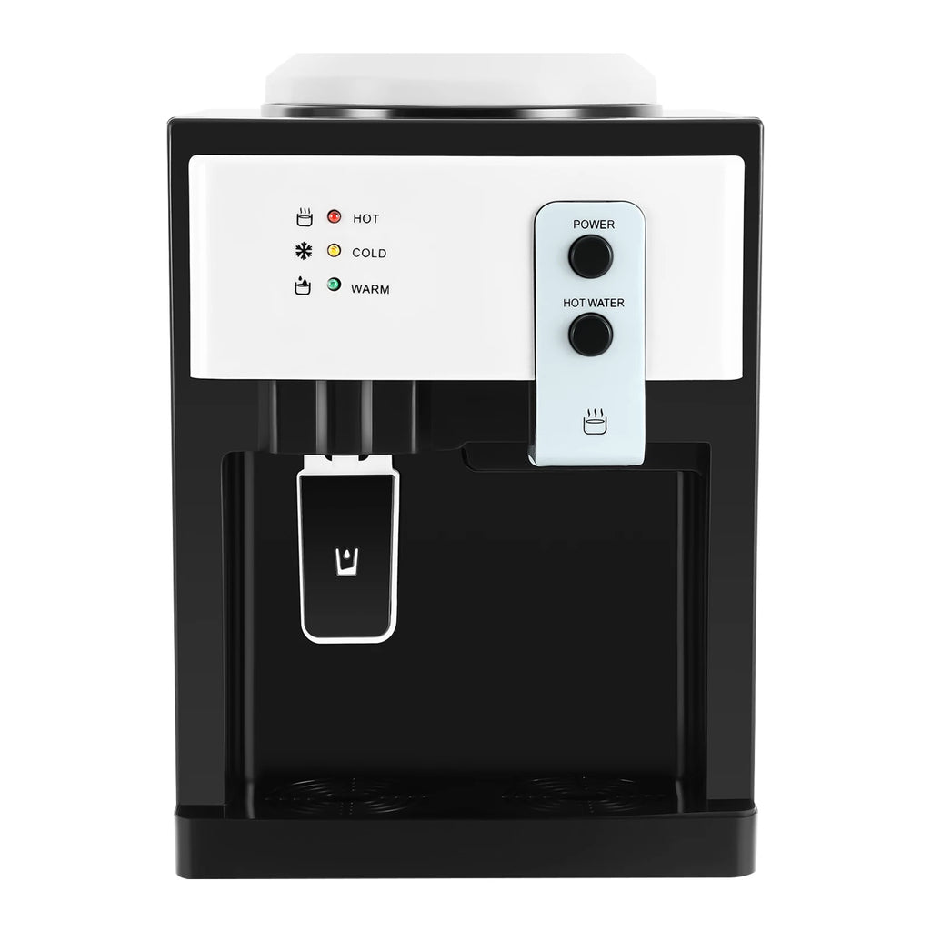 500W Electric Hot and Cold Water Cooler Dispenser 220V Countertop Water Cooler Dispenser 4.5-18.9L Water Dispensers Cooler Water