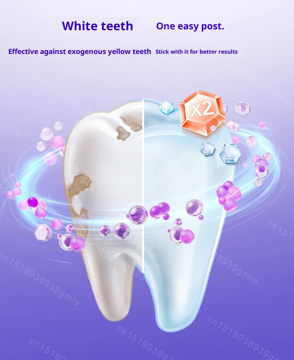 Teeth Whitening Strips Cleaning Dental Yellow Plaque Stains Removal Bleacher Restore Bright Tooth Oral Hygiene Care Stickers Gel