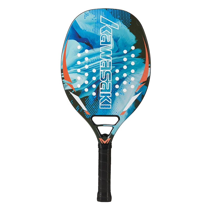 Kawasaki Beach Tennis Racket Carbon Fiber Soft Face Tennis  Paddle  Racquet with Protective Bag Cover