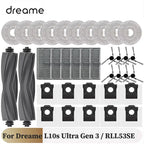 For Dreame L10s Ultra Gen 3 Gen3 / RLL53SE Replacement Parts Accessories Main Side Brush Filter Mop Pad Dust Bag