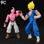9L3D Printed Dragon Ball Son Goku Vegeta Beerus Frieza Anime Lucky13 Dummy13 Titan13 Action Figures Multi-Jointed Movable Toys