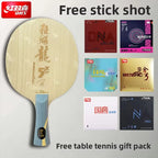 DHS Hurricane Long 5X Ma Long pro Table Tennis Blade with Inner Carbon Handle Offense Loop Ping Pong Blade Combo for Sports