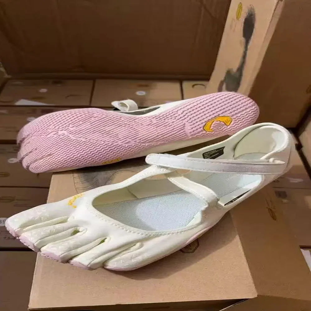 VI-B Women Classic Professional FiveFingers Shoes Fitness Yoga Dance Soft Sole Non-Slip Quick-Drying Sports Split-toe Sneakers