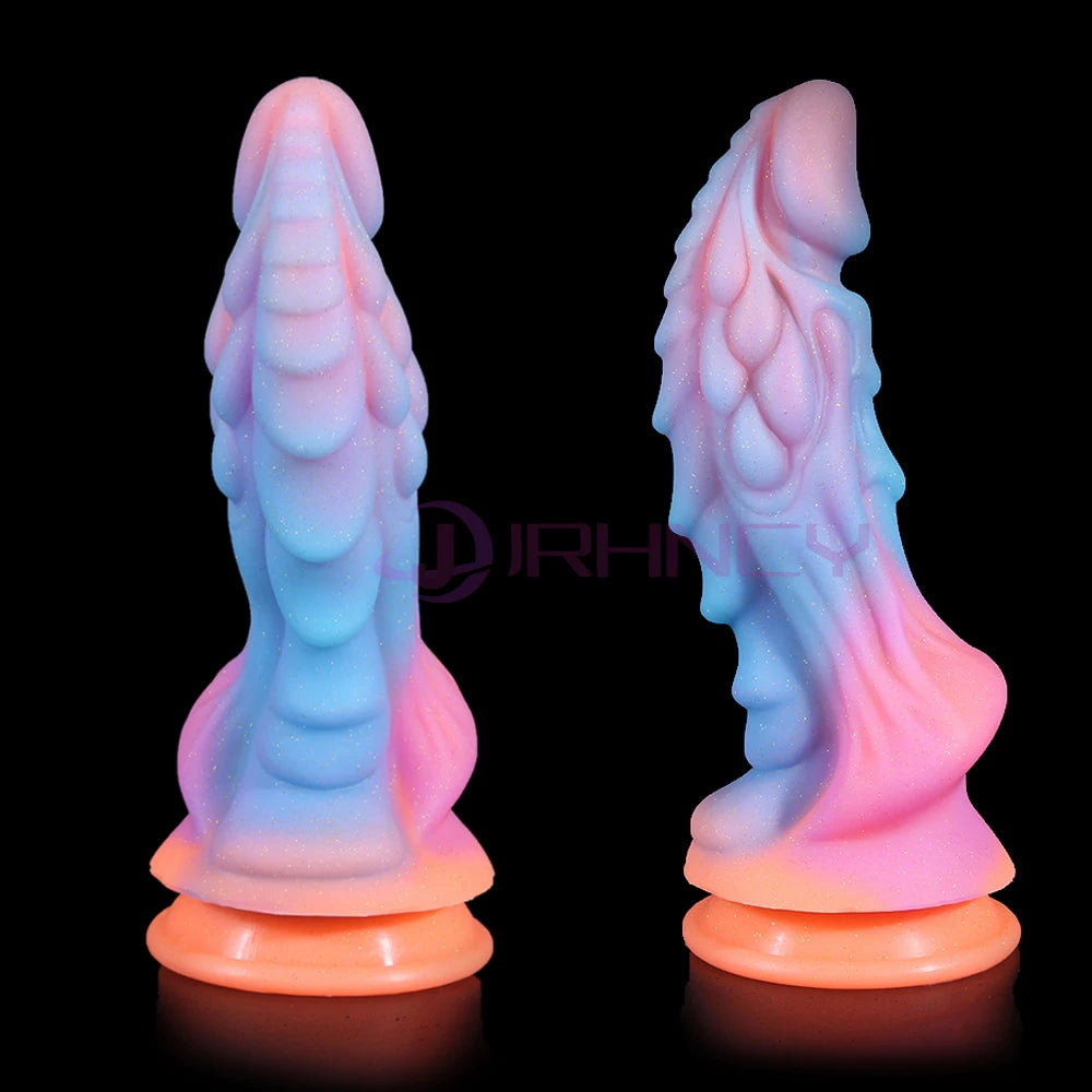 Luminous Animals Dildos Horse Realistic Dog Dildo For Women Horse Penis Monster Dragon Anal Dildos Beautiful Women Men Sex Toys
