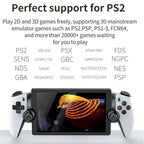 M28 Retro Handheld Video Game Console, 7.1-inch screen, 30+ emulators for PS2/PS1/PSP, 3D dual analog sticks [God of War Classic
