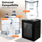 550W Portable Electric Hot and Cold Water Dispenser with Food-Grade Stainless Steel Inner Liner for Multiple Buckets