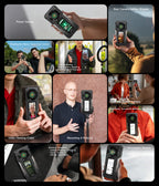 【World Premiere】Ulefone Armor 33 Pro 5G Rugged Phone 25500 mAh 512GB ROM 120Hz 6.59”3.4" Rear Screen NFC Android Smartphone