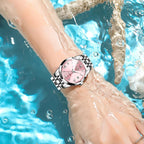 LIGE Elegant Ultrathin Nordic Simple Style Quartz Movement Women's Wristwatch Fashion Stainless Steel Bracelet Belt Woman Watch