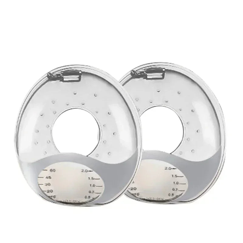 Silicone Mother's Milk Collector With Scale Wearable Anti Spill Breast Pads Nipple Pain Protector Maternity Breastfeeding Main image