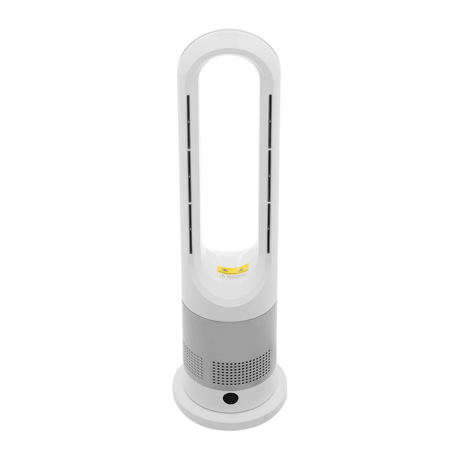 Cooling & Heating Bladeless Fan 220V W/ Timer Remote Control 8 Wind Speed Home Silent  Air Conditioner Heater LED Display