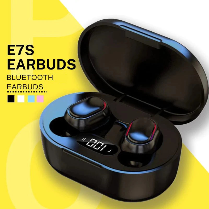 E7S TWS Wireless Headphones Bluetooth Earphone Control Sport Headset Waterproof Microphone Music Earphone Work On All Smartphone Main image