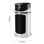Portable Air Conditioner Desk Fan Spray Humidifier Air Cooling Fan Timing Circulation Wind Quiet Electric Fan for Home Office