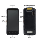 Android 12 Handheld PDAS 1D 2D Qr Barcode Scanner Inventory Mobile Data Terminal