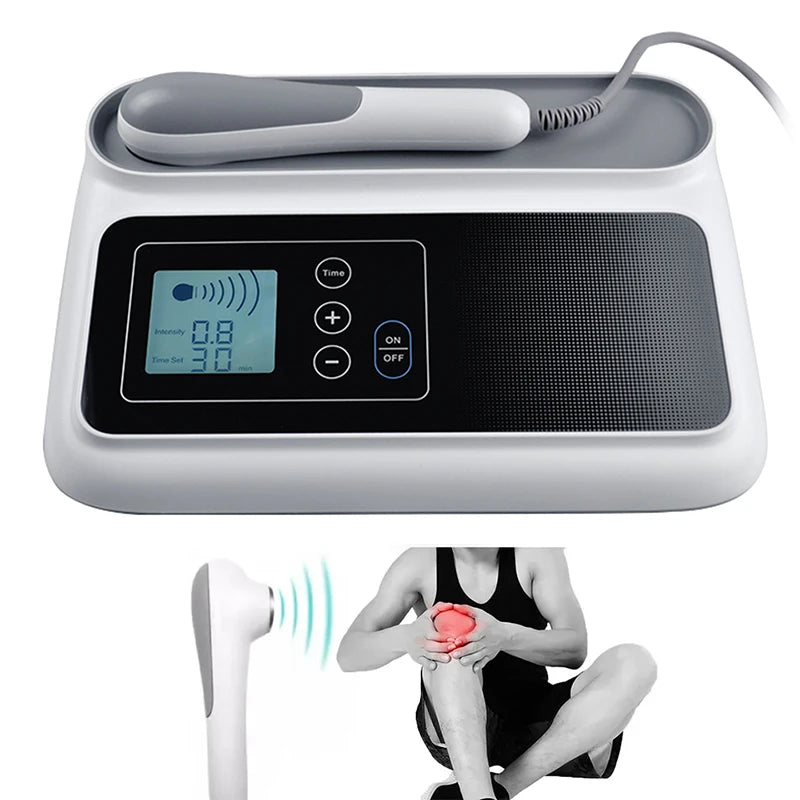 Ultrasonic Therapy Machine For Pain Relief Muscle Joints Massage No Drug Ultrasound 1MHz Physiotherapy Device LCD Screen Display Main image