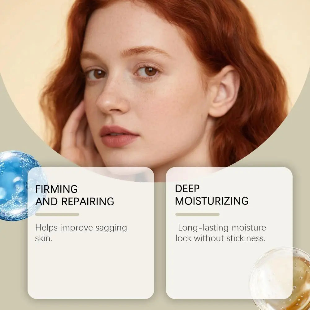 Copper Peptide Serum Anti Wrinkle Remover Antioxidant Tighten Skin Barrier Repair Deep Hydration Hyaluronic Acid Face Serum